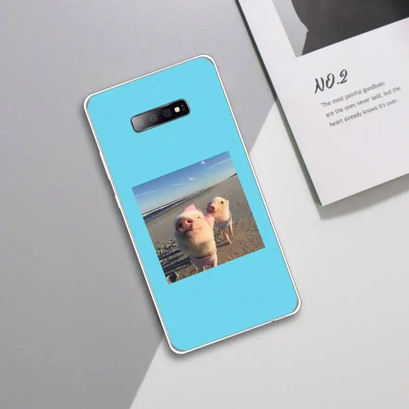 Pet pig cute animal cover funda coque Phone Case Transparent For Samsung Galaxy S A 5 7 8 9 2015 20 edge plus 10 e lite 2019
Pet pig cute animal cover funda coque Phone Case Transparent For Samsung Galaxy S A 5 7 8 9 2015 20 edge plus 10 e lite 2019