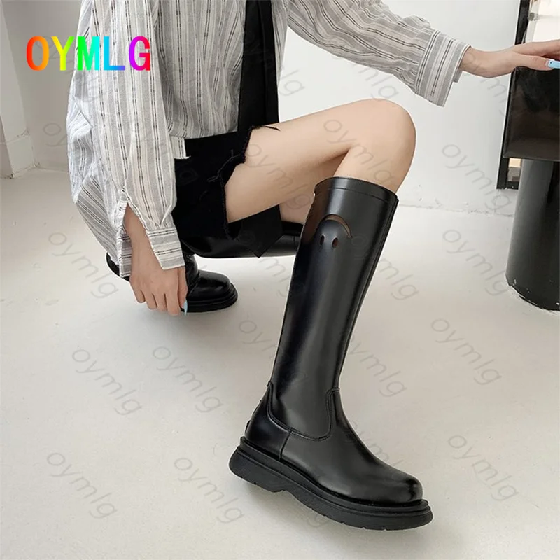 Thick-soled boots women's autumn and winter 2021 new British style tall and thin boots handsome and versatile fashion boots
Thick-soled boots women's autumn and winter 2021 new British style tall and thin boots handsome and versatile fashion boots