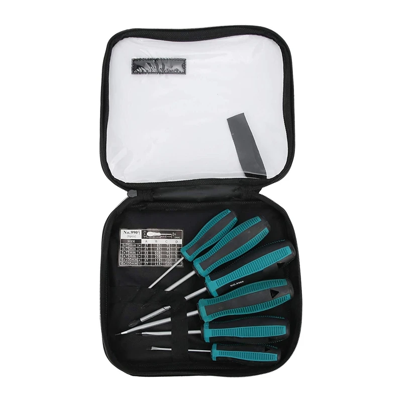 PENGGONG 6PCS Screwdriver Set Phillips Slotted Multifunctional Magnetic Tip Screwdrivers for Furniture Repair Tools
PENGGONG 6PCS Screwdriver Set Phillips Slotted Multifunctional Magnetic Tip Screwdrivers for Furniture Repair Tools