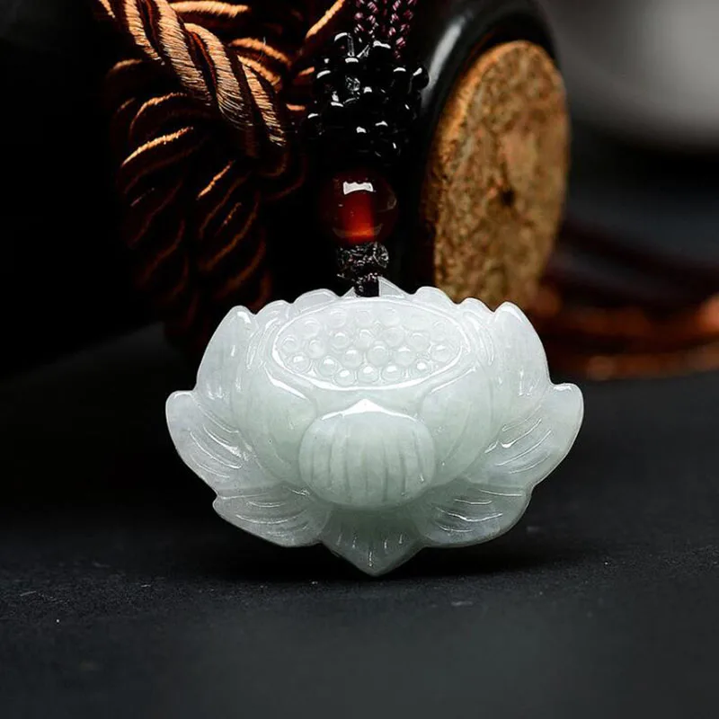 Natura Burma jade Lotus Jade Pendant Jewelry Lucky Exorcise evil spirits Safety Amulet Jade Pendant Fine Jewelry
Natura Burma jade Lotus Jade Pendant Jewelry Lucky Exorcise evil spirits Safety Amulet Jade Pendant Fine Jewelry