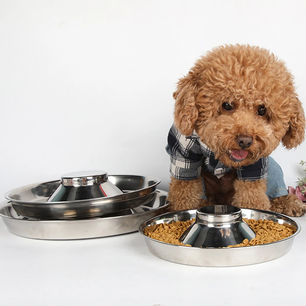 Stainless Steel Non-slip Feeding Bowl For Pets Anti-fall And Anti-bite Dog Bowl And Cat Anti-fall Feeding Bowl Pet Slow Feeder
Stainless Steel Non-slip Feeding Bowl For Pets Anti-fall And Anti-bite Dog Bowl And Cat Anti-fall Feeding Bowl Pet Slow Feeder