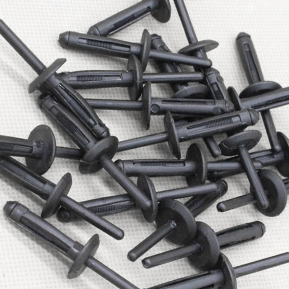 Set Rivet Clip 20PCS Nylon Rivets 6500911 Black 8934-201-531 Accessories
Set Rivet Clip 20PCS Nylon Rivets 6500911 Black 8934-201-531 Accessories