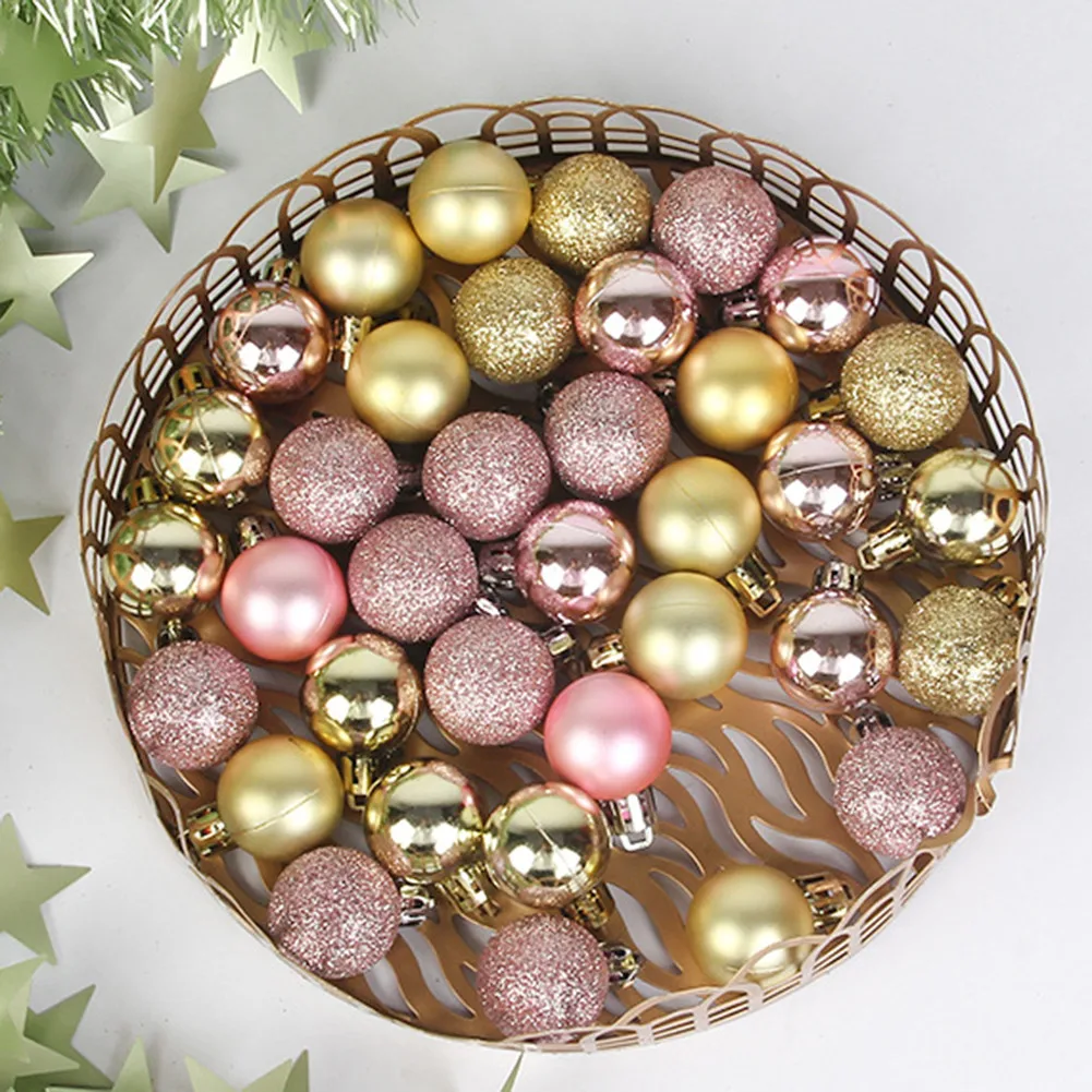 36Pcs Christmas Balls Glitter Christmas Balls Baubles Xmas Tree Ornament Christmas Decor DIY Christmas Decorations For Home
36Pcs Christmas Balls Glitter Christmas Balls Baubles Xmas Tree Ornament Christmas Decor DIY Christmas Decorations For Home