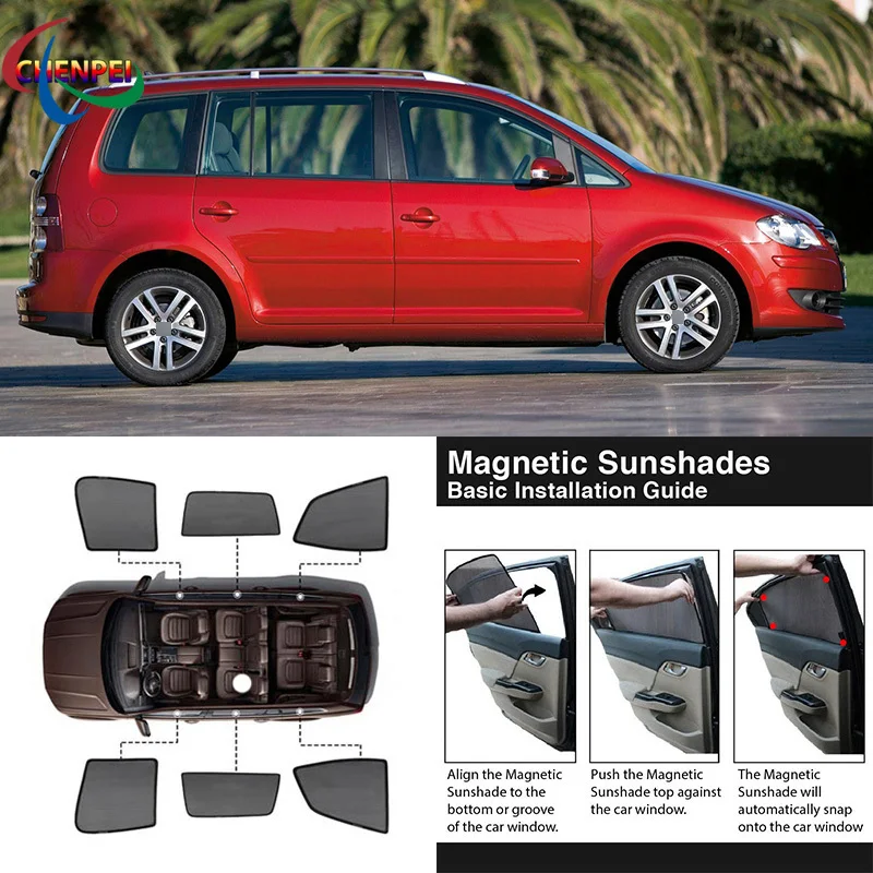 Полноразмерный автомобильный козырек для Volkswagen Touran 2006, магнитный солнцезащитный козырек, защита от УФ лучей, сетчатый козырек, аксессуары для украшения
Полноразмерный автомобильный козырек для Volkswagen Touran 2006, магнитный солнцезащитный козырек, защита от УФ лучей, сетчатый козырек, аксессуары для украшения