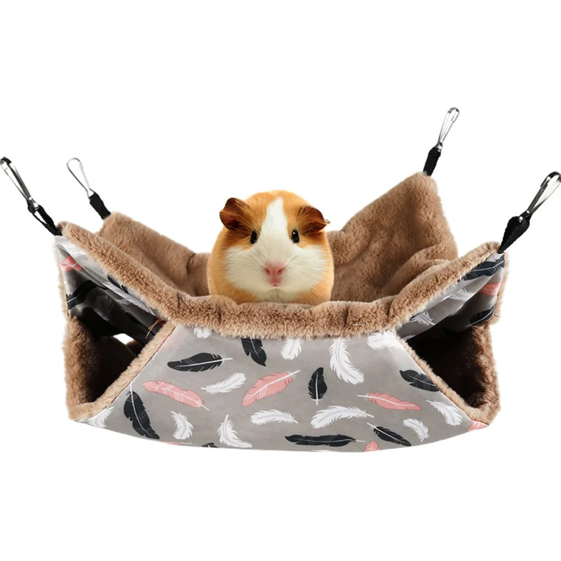 

Hammock for Hamster Rat Rabbit Cage Guinea Pig House Hedgehog Squirrel Chinchilla Sugar Glider Bunny Ferret Bed Rodent Accessory