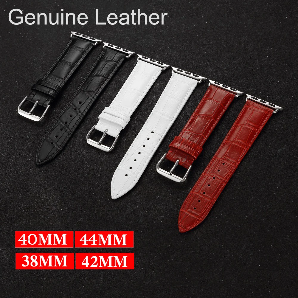 100% Genuine Cow Leather loop Bracelet Belt Band for Apple Watch 5 4 42MM 38MM 44MM 40MM Strap for iWatch 5 4 3 2 1 Wristband
100% Genuine Cow Leather loop Bracelet Belt Band for Apple Watch 5 4 42MM 38MM 44MM 40MM Strap for iWatch 5 4 3 2 1 Wristband