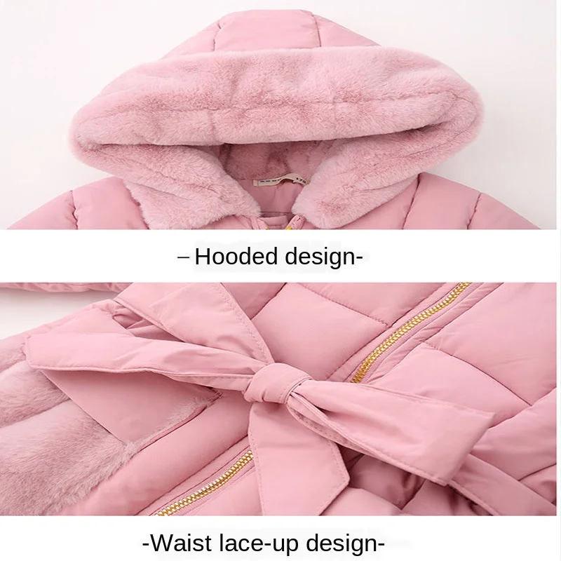 Girls Winter Clothes 2020 New Children Down Cotton Padded Jacket of Children Fashion Baby Kid Clothes Winter Coveralls 13 Years