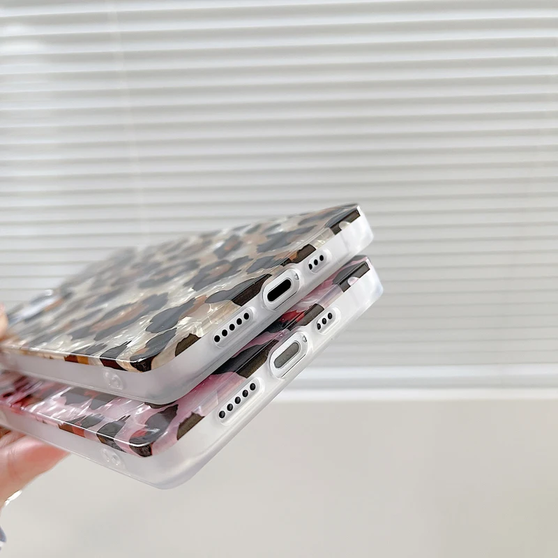 Leopard Print Square Case For iPhone 12 11 Pro Max X XR XS Max 7 8 Plus Shockproof Back Cover Coque
Leopard Print Square Case For iPhone 12 11 Pro Max X XR XS Max 7 8 Plus Shockproof Back Cover Coque