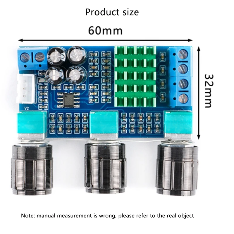 XH-M567 TDA3116D2 Digital Power Amplifier Board 2X80W High-Power Dual-Channel Audio Amplifier Module
XH-M567 TDA3116D2 Digital Power Amplifier Board 2X80W High-Power Dual-Channel Audio Amplifier Module