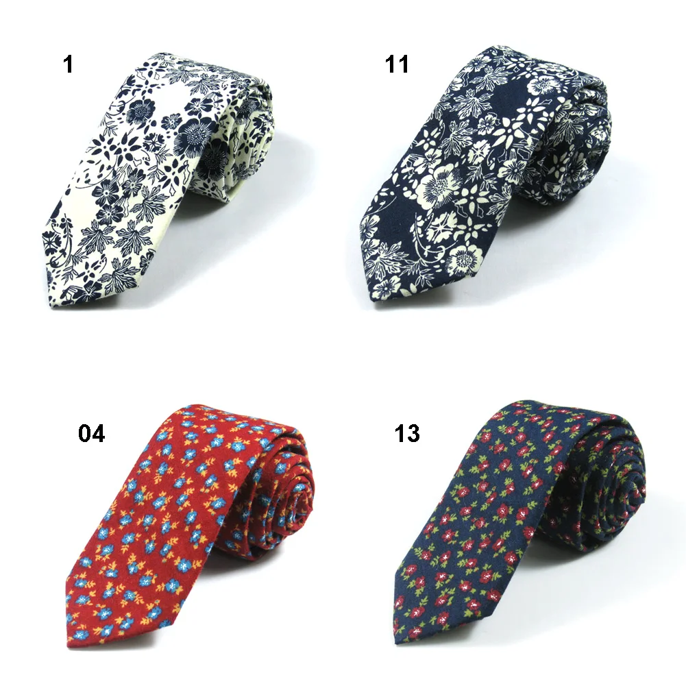 6cm Men Ties Fashion Casual Men's Floral Print Tie Suit Skinny Ties Slim Cotton Neck Tie Necktie Cloth Accessories
6cm Men Ties Fashion Casual Men's Floral Print Tie Suit Skinny Ties Slim Cotton Neck Tie Necktie Cloth Accessories