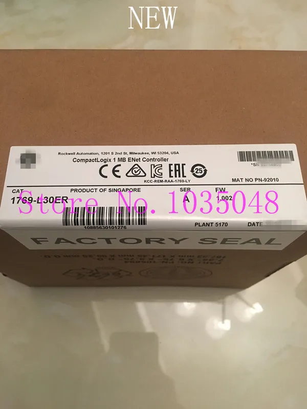 1PC 1769-L30ER A 1769-L30ER New and Original Priority use of DHL delivery #01
1PC 1769-L30ER A 1769-L30ER New and Original Priority use of DHL delivery #01