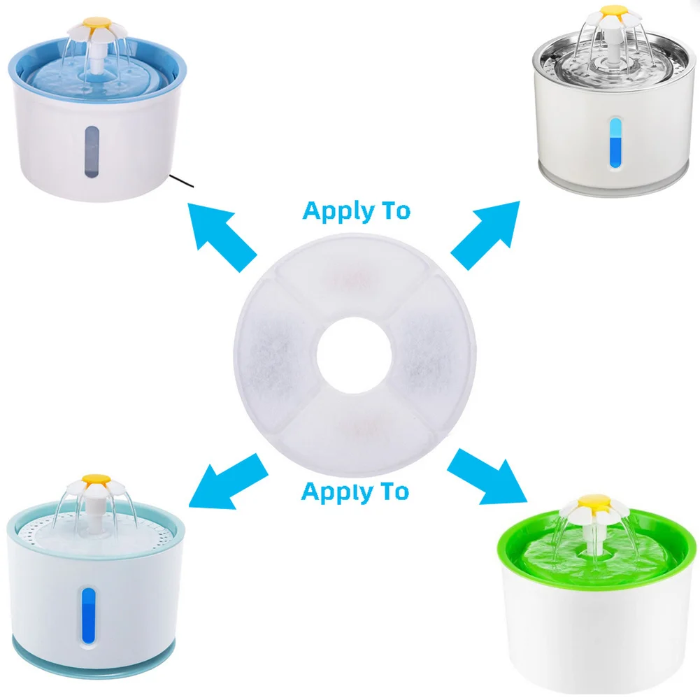12 Pack Activated Carbon Filter For Automatic Cat Fountain Water Feeder Replacement Drinking Filter Core Pet Accessories
12 Pack Activated Carbon Filter For Automatic Cat Fountain Water Feeder Replacement Drinking Filter Core Pet Accessories