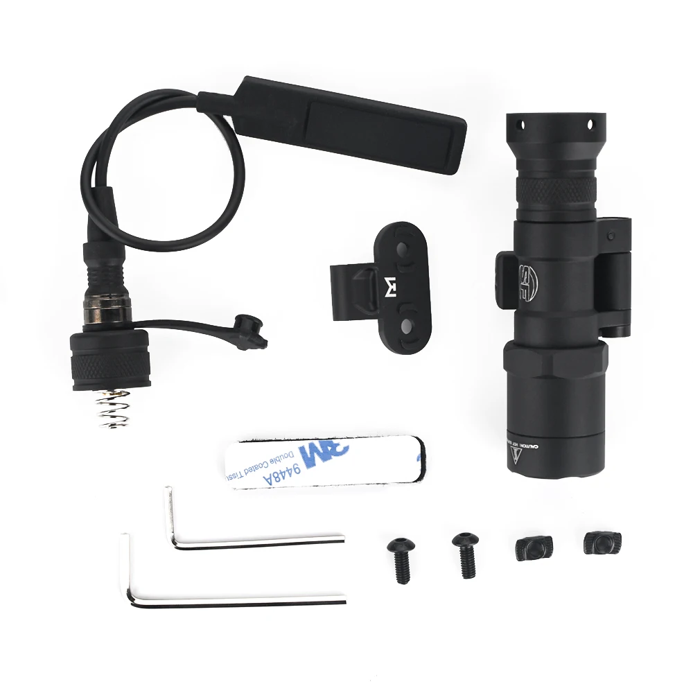 Tactical Weapon Light M300 M340B Mini Scout LED Flashlight 520 Lumens Pistol Airsoft Hunting Handgun Lanterna For Outdoor Sports
Tactical Weapon Light M300 M340B Mini Scout LED Flashlight 520 Lumens Pistol Airsoft Hunting Handgun Lanterna For Outdoor Sports