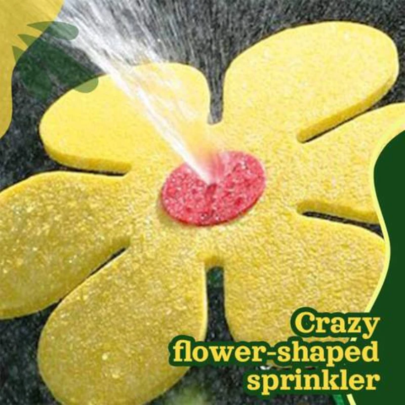 Automatic Garden Sprinkler Lawn Rotating Sprinkler Fun Flower-shaped Sprinkler Device Crazy Daisy Garden Sprinkler Sprinkler
Automatic Garden Sprinkler Lawn Rotating Sprinkler Fun Flower-shaped Sprinkler Device Crazy Daisy Garden Sprinkler Sprinkler