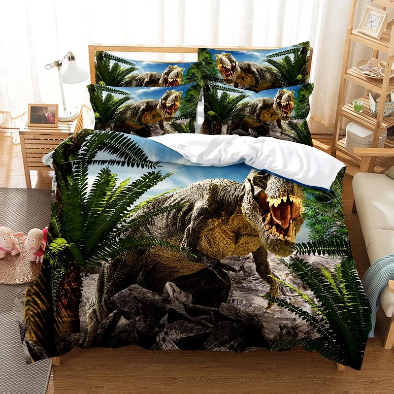 Animal Dinosaur Bedding Duvet Cover Set 3d Digital Printing Bed Linen Fashion Design Comforter Cover Bedding Sets Bed Set
Animal Dinosaur Bedding Duvet Cover Set 3d Digital Printing Bed Linen Fashion Design Comforter Cover Bedding Sets Bed Set