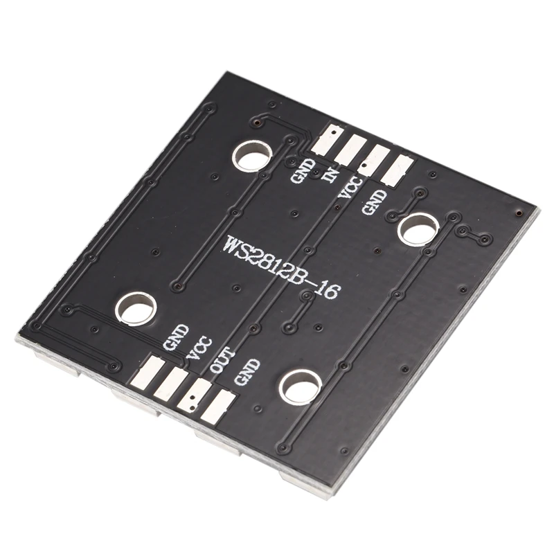 WS2812B 4x4 16-Bit Full Color 5050 RGB LED Lamp Panel Light for Arduino
WS2812B 4x4 16-Bit Full Color 5050 RGB LED Lamp Panel Light for Arduino