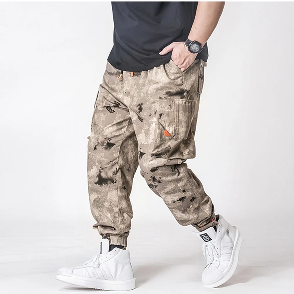 Desert camouflage men's pants Japanese multi-pocket overalls plus fat plus size loose jogging track pants Street men's pants
Desert camouflage men's pants Japanese multi-pocket overalls plus fat plus size loose jogging track pants Street men's pants