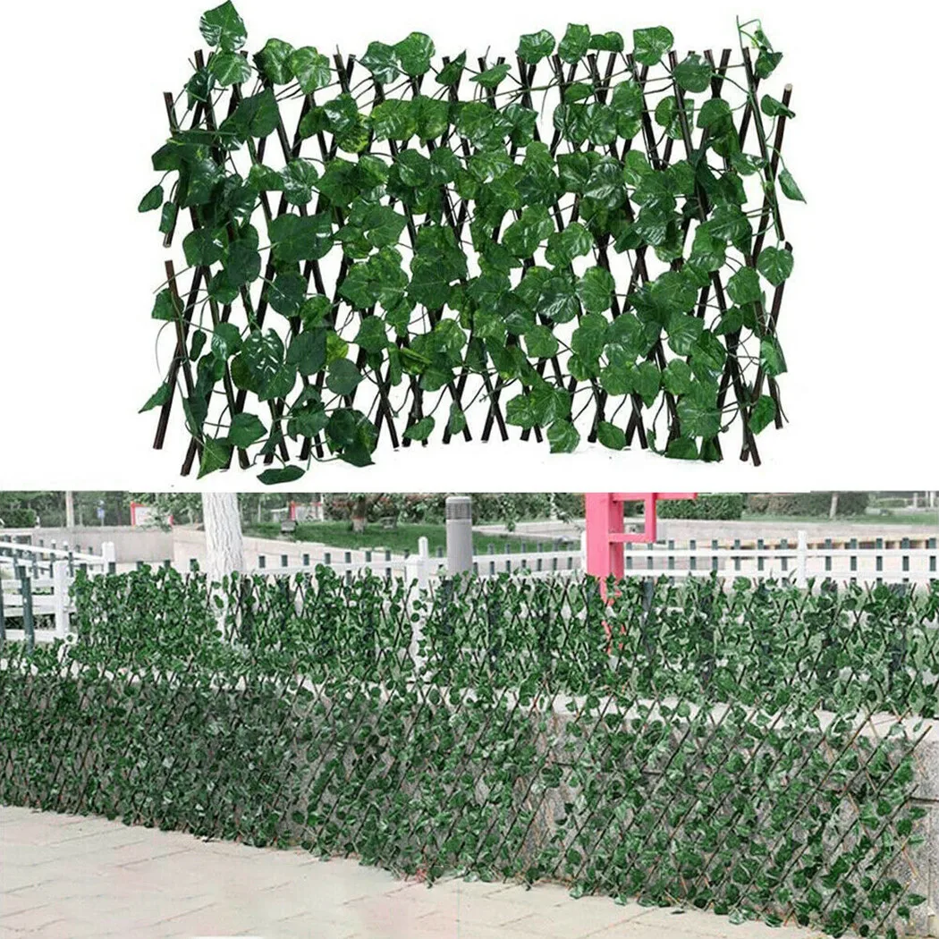 Green Vines Wooden Expandable Faux Privacy Fence Artificial Garden Decoration Fence UV Protected Privacy Hek Fence Panel Tuinhek
Green Vines Wooden Expandable Faux Privacy Fence Artificial Garden Decoration Fence UV Protected Privacy Hek Fence Panel Tuinhek