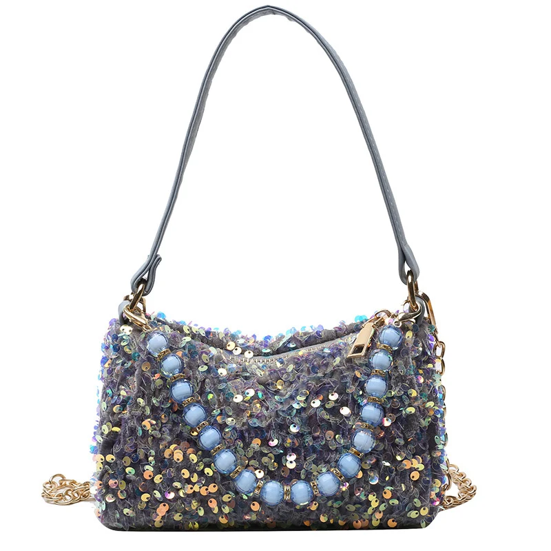 2021 Women messenger bags for female banquet bag evening Sequins clutch bag small phone bag purse Underarm bag luxury brand
2021 Women messenger bags for female banquet bag evening Sequins clutch bag small phone bag purse Underarm bag luxury brand