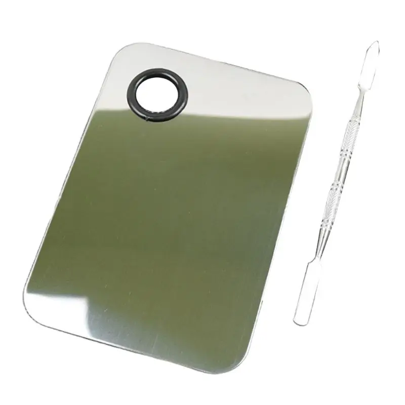 Профессиональные косметические искусственные тени для век из нержавеющей стали, инструменты для растушевки с лопаткой
Профессиональные косметические искусственные тени для век из нержавеющей стали, инструменты для растушевки с лопаткой