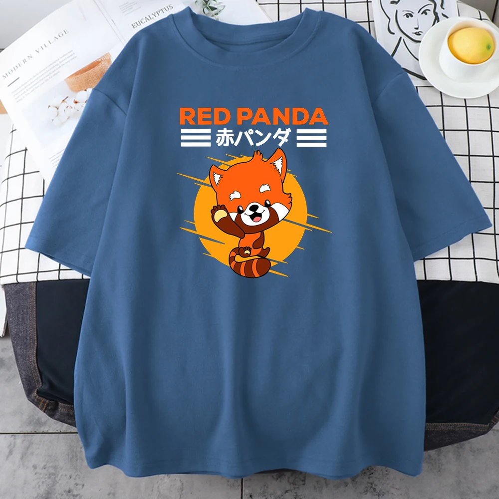Women T Shirts Red Panda Oversized Loose Casual O Neck Tshirts Female Harajuku Anime Cartoon Top Tee Summer Short Sleeve T-shirt
Women T Shirts Red Panda Oversized Loose Casual O Neck Tshirts Female Harajuku Anime Cartoon Top Tee Summer Short Sleeve T-shirt