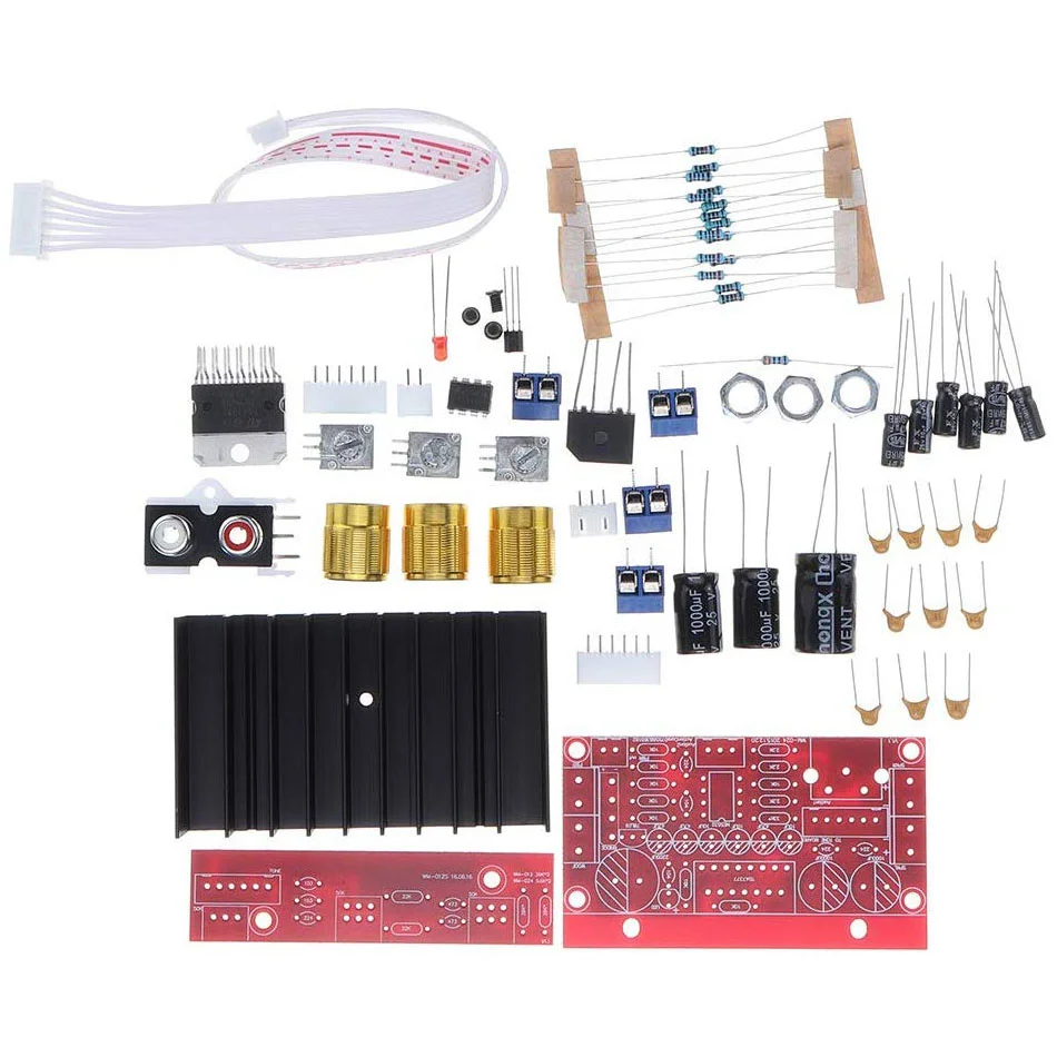 TDA7377 2.1ch amplifier Single power computer super bass 2.1 amplifier board 3 channel sound amplifier DIY suite
TDA7377 2.1ch amplifier Single power computer super bass 2.1 amplifier board 3 channel sound amplifier DIY suite