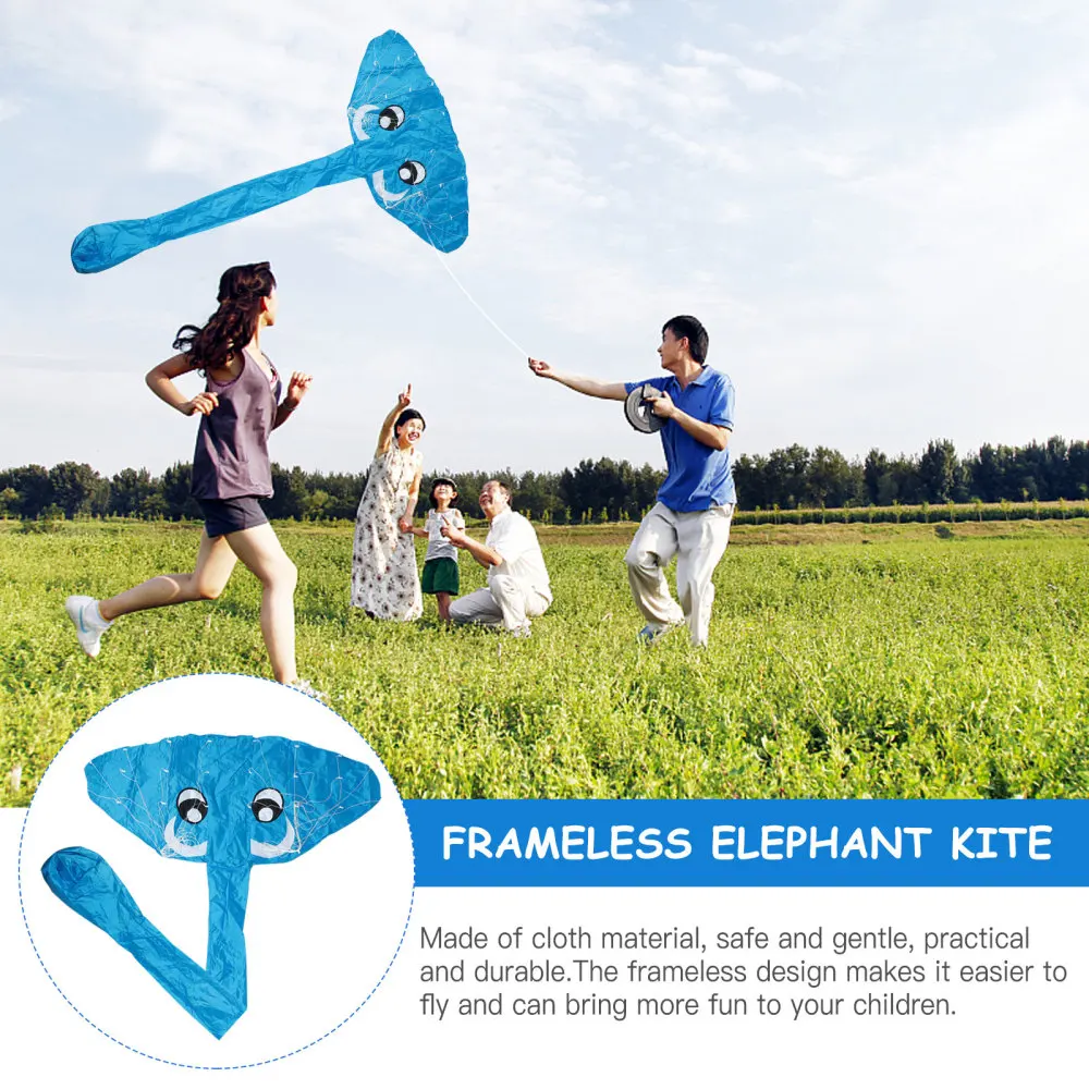 1 Set Funny Huge Frameless Kite Parafoil Elephant Breeze Kite for Kid
1 Set Funny Huge Frameless Kite Parafoil Elephant Breeze Kite for Kid