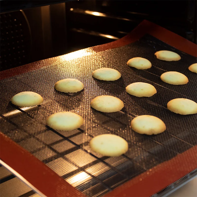 Perforated Silicone Baking Mat Non-Stick Oven Sheet Liner Bakery Pans For Pastry/Cookie/Bread/Macaroon Kitchen Tool Accessories
Perforated Silicone Baking Mat Non-Stick Oven Sheet Liner Bakery Pans For Pastry/Cookie/Bread/Macaroon Kitchen Tool Accessories