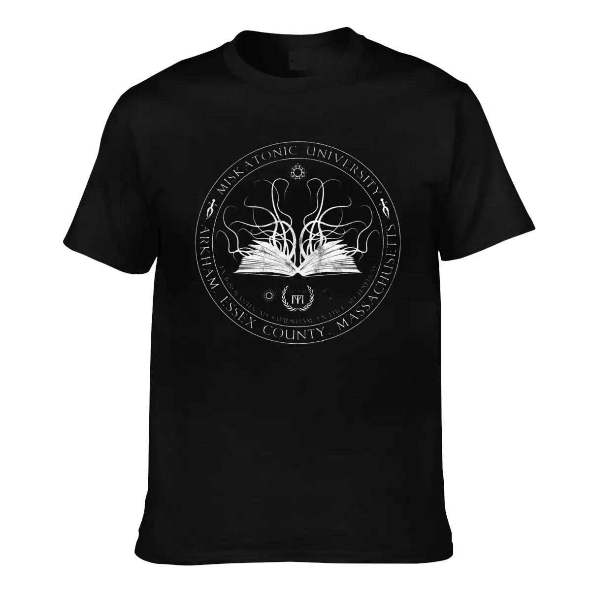 Miskatonic University Cthulhu T Shirt Lovecraft Necronomicon Awesome Cotton T-Shirt Oversized Graphic Tshirt Male
Miskatonic University Cthulhu T Shirt Lovecraft Necronomicon Awesome Cotton T-Shirt Oversized Graphic Tshirt Male
