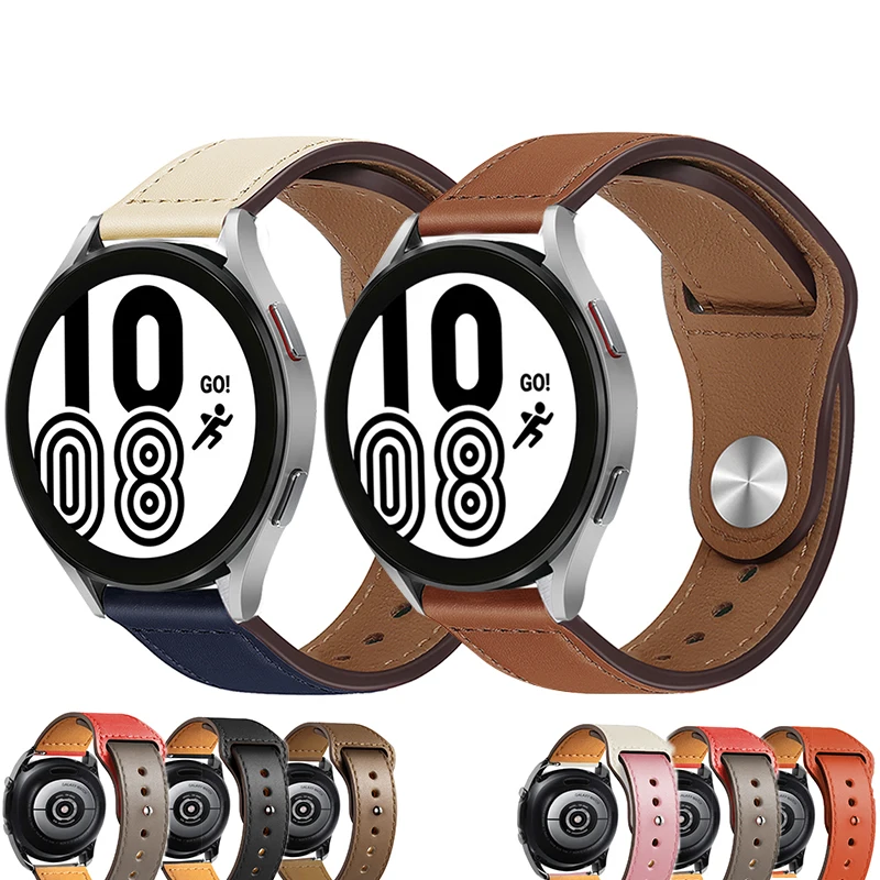 Ремешок кожаный для Samsung Galaxy watch 4/Classic 44 мм Active 2, браслет для Huawei GT/2/Pro Galaxy 3 45 мм/42 мм/46 мм, 20 мм 22 мм
Ремешок кожаный для Samsung Galaxy watch 4/Classic 44 мм Active 2, браслет для Huawei GT/2/Pro Galaxy 3 45 мм/42 мм/46 мм, 20 мм 22 мм