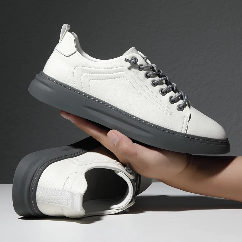 New Arrival Men Youth Casual Shoes White Fashion Men Shoes Good Quality Flats Sneakers For Man Designer Adult Casual Shoes
New Arrival Men Youth Casual Shoes White Fashion Men Shoes Good Quality Flats Sneakers For Man Designer Adult Casual Shoes