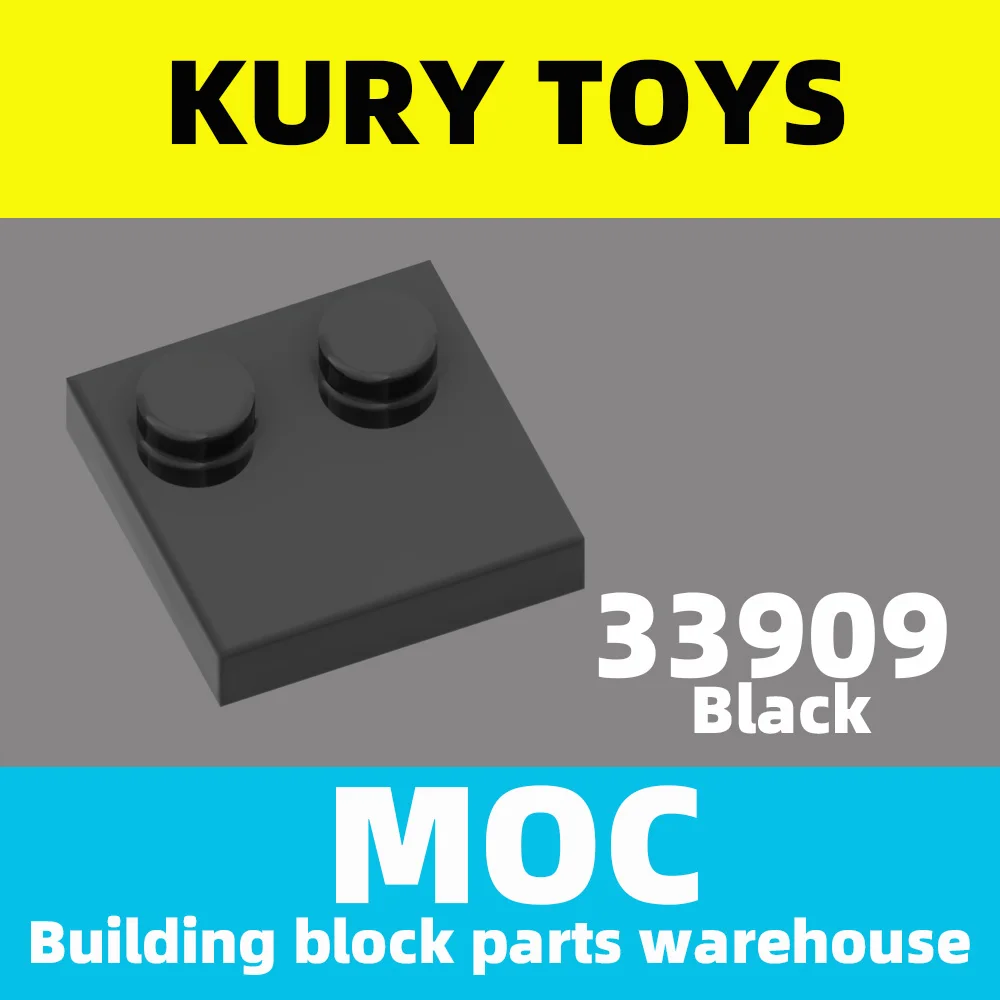 Kury Toys DIY MOC For 33909 100pcs Building block parts For Tile, Modified 2 x 2 with Studs on Edge For toy brick
Kury Toys DIY MOC For 33909 100pcs Building block parts For Tile, Modified 2 x 2 with Studs on Edge For toy brick