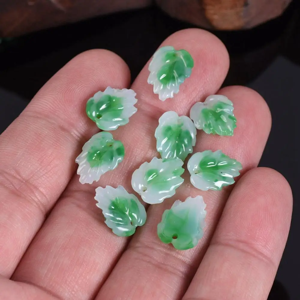 20pcs Flat Leaf Shape 13x10mm Resin Top Drilled Loose Spacer Beads Wholesale lot DIY Crafts Findings for Jewelry Making
20pcs Flat Leaf Shape 13x10mm Resin Top Drilled Loose Spacer Beads Wholesale lot DIY Crafts Findings for Jewelry Making
