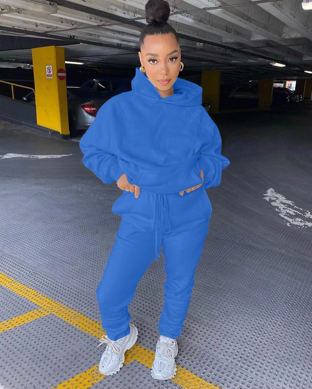 Women's 2-Piece Set Winter Solid Tracksuit Long Sleeve Top + Pants Ladies Sweatsuits Outfits Casual Gifts for The Elderly Woman
Women's 2-Piece Set Winter Solid Tracksuit Long Sleeve Top + Pants Ladies Sweatsuits Outfits Casual Gifts for The Elderly Woman