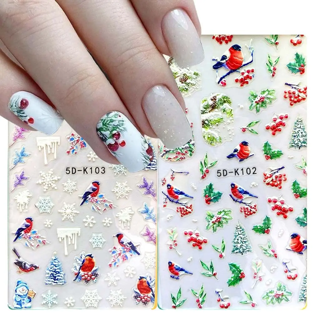 Day Sliders Embossed Engraved DIY Nail Art Decoration Manicure Design 5D Nail Decals Christmas Nail Art Stickers
Day Sliders Embossed Engraved DIY Nail Art Decoration Manicure Design 5D Nail Decals Christmas Nail Art Stickers