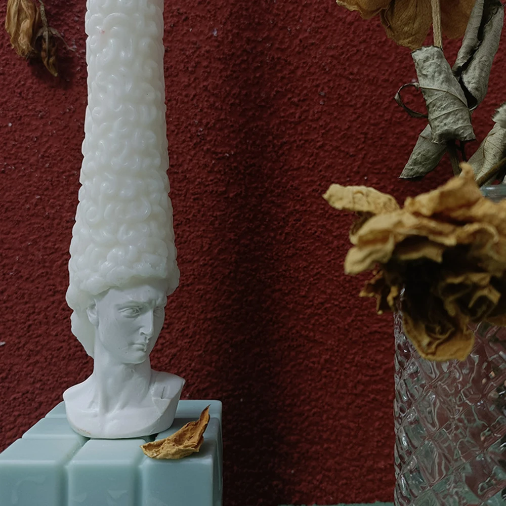 Creative Long-Headed David Candle Silicone Molds Portrait Of David Plaster Mold Soap Making Plaster Craft Home Decoration Props
Creative Long-Headed David Candle Silicone Molds Portrait Of David Plaster Mold Soap Making Plaster Craft Home Decoration Props