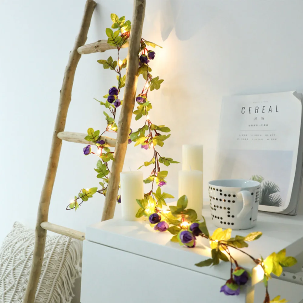 2M/ 20 LED Artificial Plants String Light Green Leaf Ivy Vine Fairy Light String Maple Leaves Lamp Garland DIY Hanging Lighting
2M/ 20 LED Artificial Plants String Light Green Leaf Ivy Vine Fairy Light String Maple Leaves Lamp Garland DIY Hanging Lighting