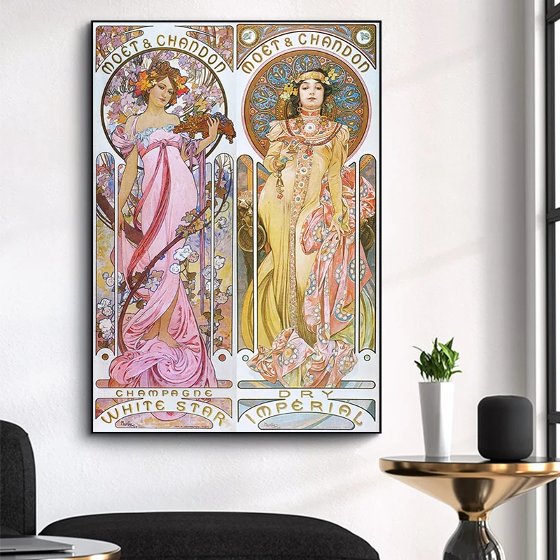 Alphonse Mucha Vintage Illustration Canvas Posters and Prints Decorative Art Nouveau Canvas Paintings Wall Art Piuctures Cuadros
Alphonse Mucha Vintage Illustration Canvas Posters and Prints Decorative Art Nouveau Canvas Paintings Wall Art Piuctures Cuadros