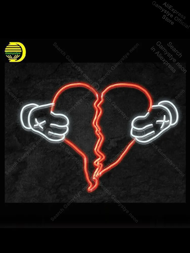 Neon sign For tearing the heart hand Neon Bulbs sign Iconic Beer Love Handcraft Custom Lamps Real Glass Neon Impact Garage Sign
Neon sign For tearing the heart hand Neon Bulbs sign Iconic Beer Love Handcraft Custom Lamps Real Glass Neon Impact Garage Sign