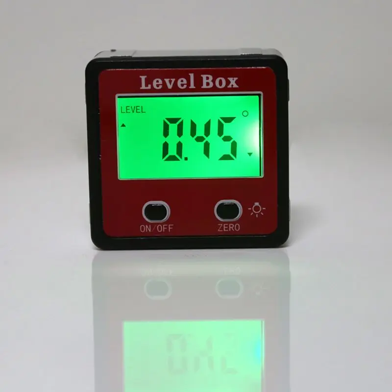 Digital Inclinometer Level Protractor Angle Gauge Meter Bevel Level Box with Magnet 85DA
Digital Inclinometer Level Protractor Angle Gauge Meter Bevel Level Box with Magnet 85DA