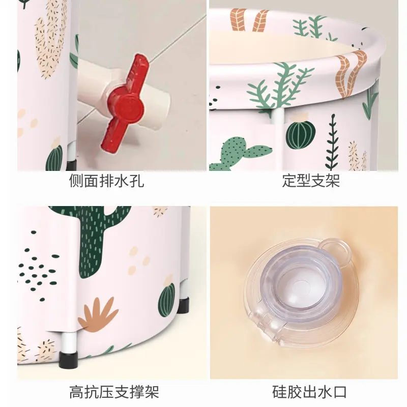 Household Folding Bath Barrel Adult Bathing Foldable Bath Barrel Thickening Portable Full-body Hot Tub
Household Folding Bath Barrel Adult Bathing Foldable Bath Barrel Thickening Portable Full-body Hot Tub