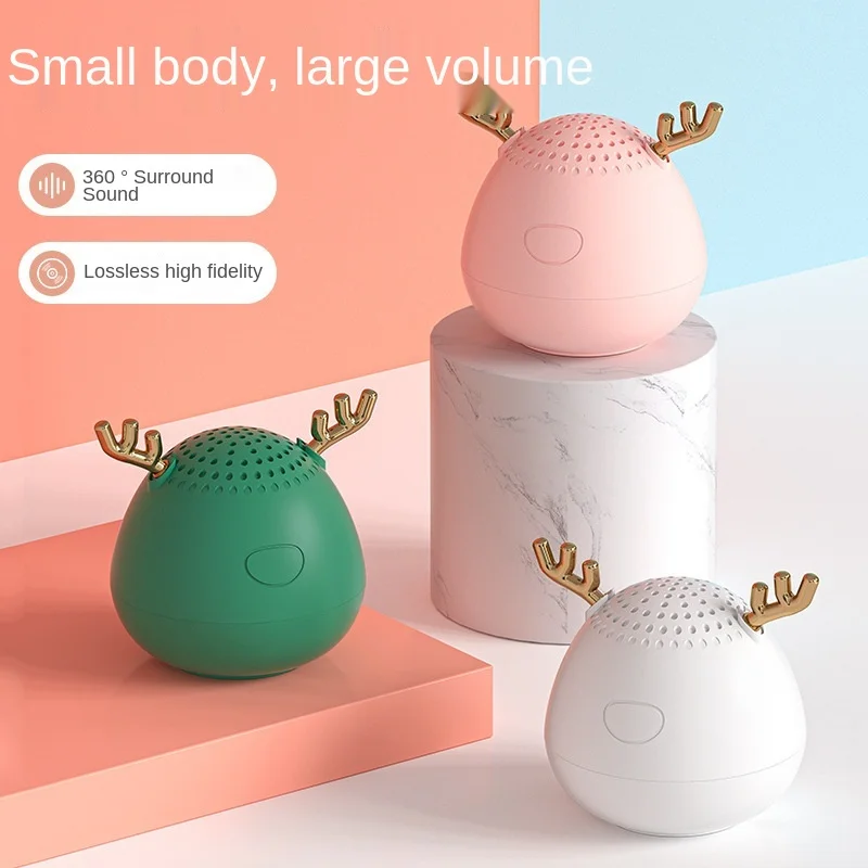 Портативный разноцветный беспроводной Bluetooth маленький динамик в форме оленя Macaron креативный мультяшный мини-звук 5,0 сабвуфер мобильный тел...
Портативный разноцветный беспроводной Bluetooth маленький динамик в форме оленя Macaron креативный мультяшный мини-звук 5,0 сабвуфер мобильный тел...