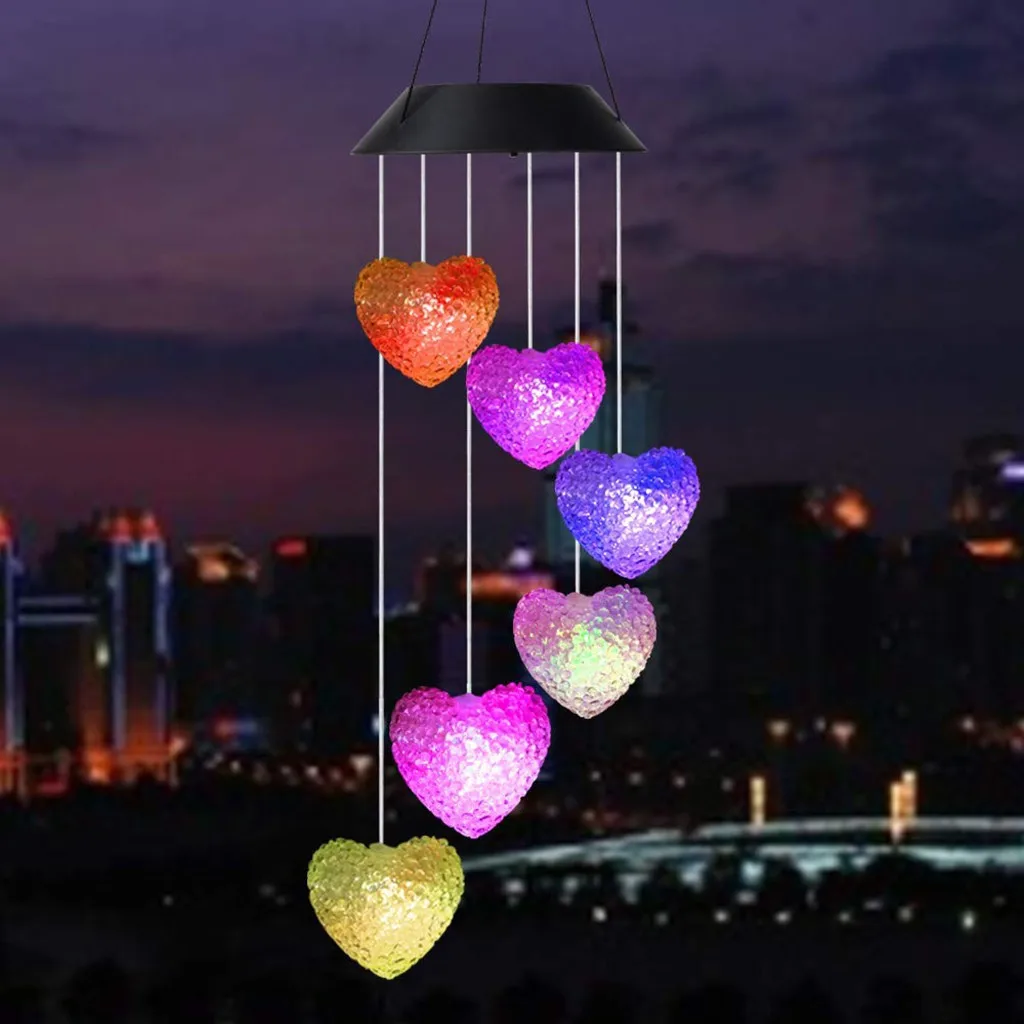 LED Solar Powered Wind-Bell Light Waterproof Outdoor Hanging Butterfly Hummingbird Garden Decoration Gift Lights For Home Yard
LED Solar Powered Wind-Bell Light Waterproof Outdoor Hanging Butterfly Hummingbird Garden Decoration Gift Lights For Home Yard