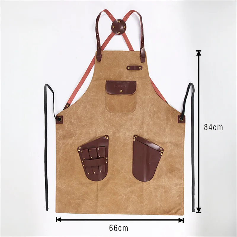 Men Ladies Salon Haircut Apron Hairdressing Waxed Canvas Leather Barber Hairstylist Manicure Aprons
Men Ladies Salon Haircut Apron Hairdressing Waxed Canvas Leather Barber Hairstylist Manicure Aprons