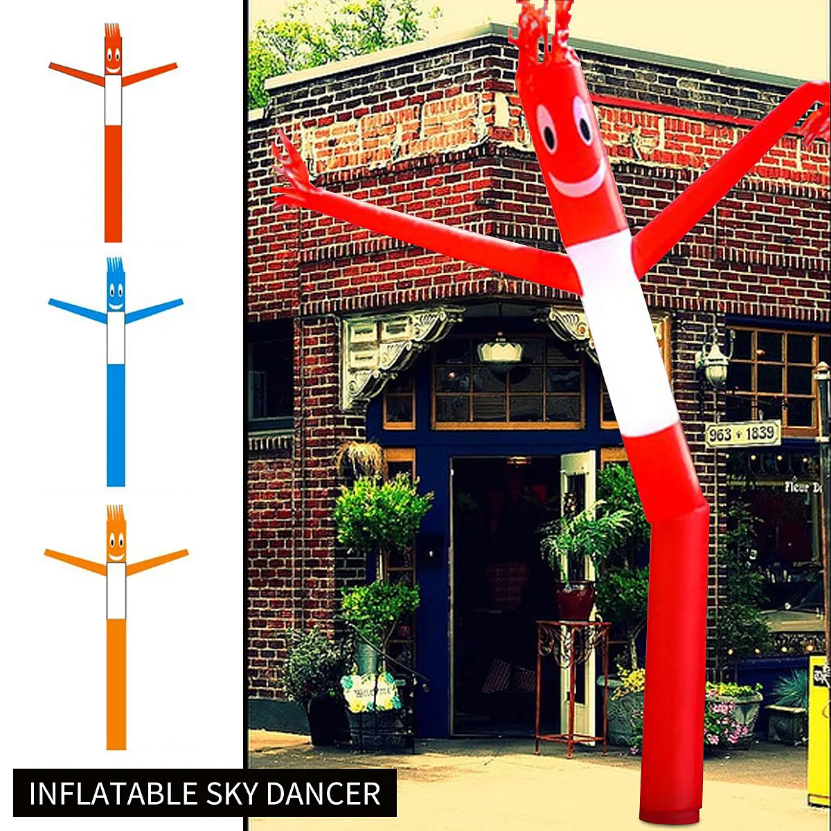 3m/6m Inflatable Advertising Air Sky Human Dancers Tube Puppet Flag Wavy Man Wind Dancers Carton Advertsing Dancing Model Toy
3m/6m Inflatable Advertising Air Sky Human Dancers Tube Puppet Flag Wavy Man Wind Dancers Carton Advertsing Dancing Model Toy