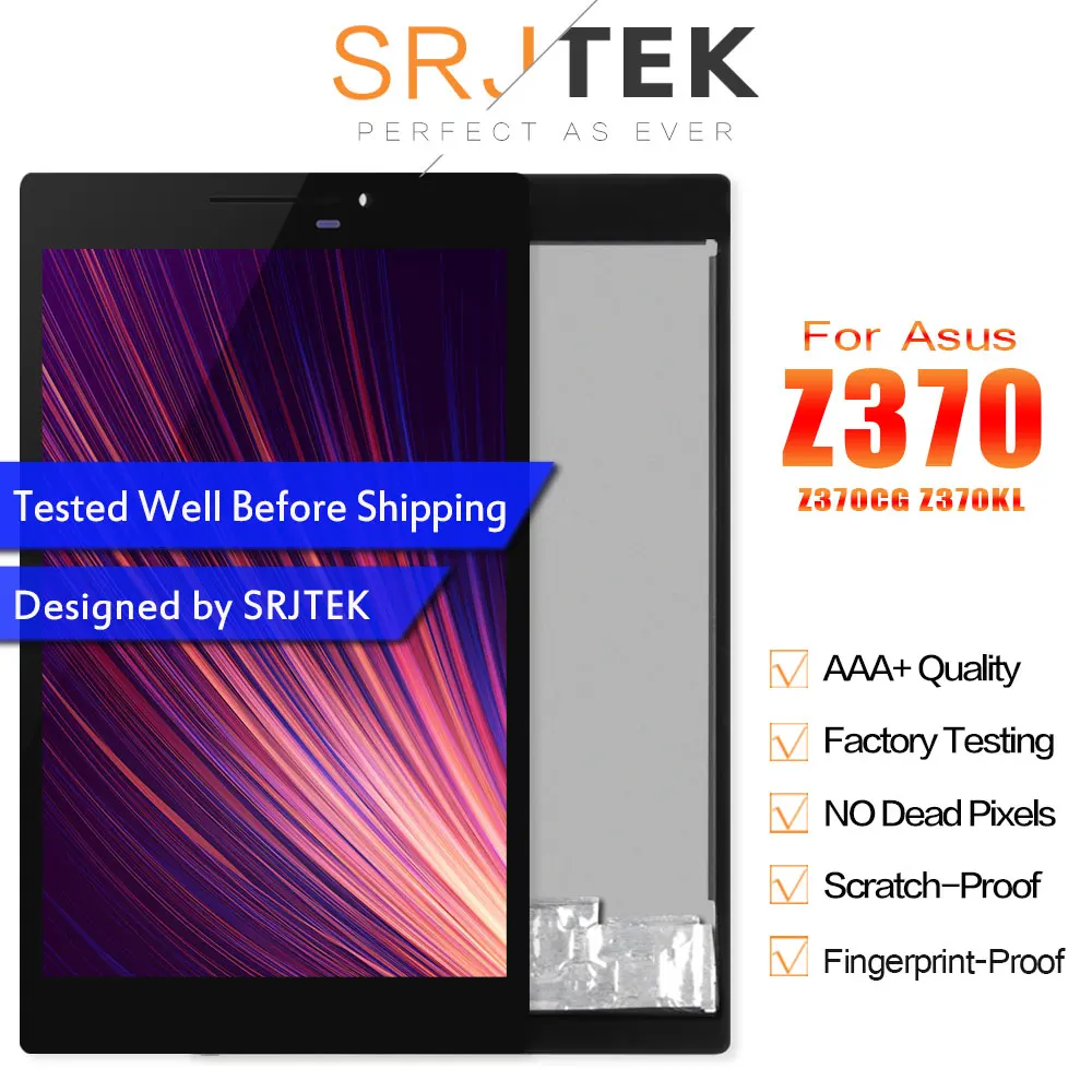 For Asus Zenpad 7.0 Z370 Z370CG Z370KL LCD Display Matrix with Touch Screen Digitizer Sensor Tablet PC Replacement Parts
For Asus Zenpad 7.0 Z370 Z370CG Z370KL LCD Display Matrix with Touch Screen Digitizer Sensor Tablet PC Replacement Parts