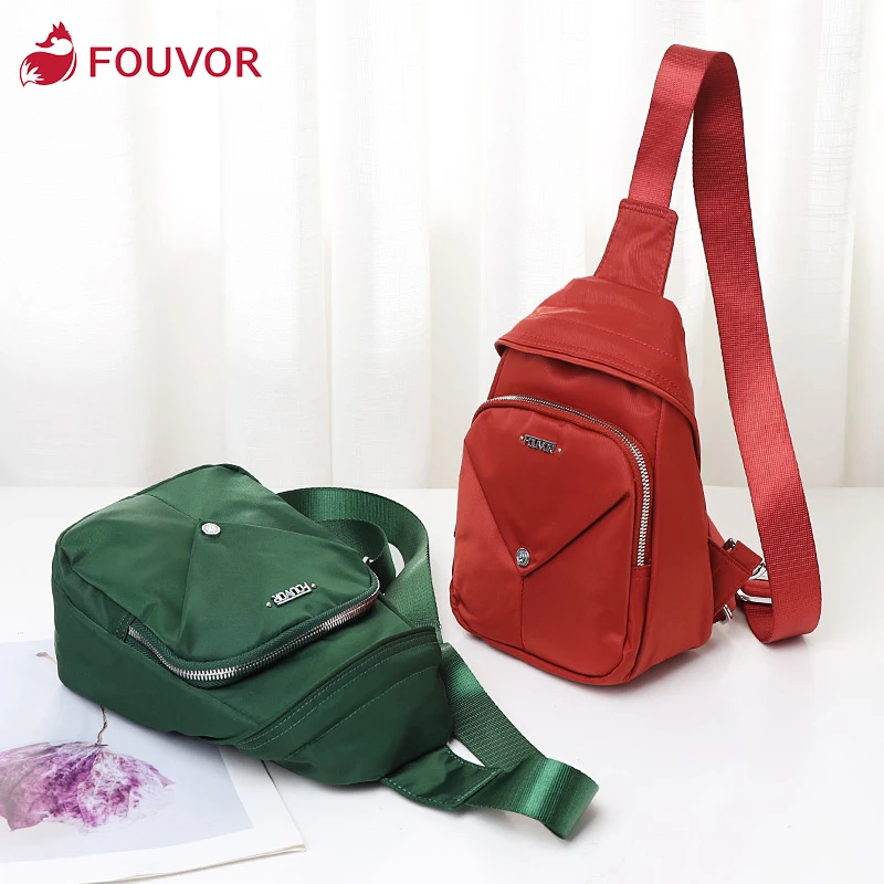Fouvor 2020 new fashion bag for women oxford canvas Chest bag sports bag causal Solid bag female fashion bag 2942-10
Fouvor 2020 new fashion bag for women oxford canvas Chest bag sports bag causal Solid bag female fashion bag 2942-10