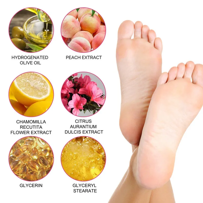 Female Peach Foot Peel Mask Exfoliating Remove Dead Skin Crack Calluses Moisturizing Feet Mask Care Treatment
Female Peach Foot Peel Mask Exfoliating Remove Dead Skin Crack Calluses Moisturizing Feet Mask Care Treatment