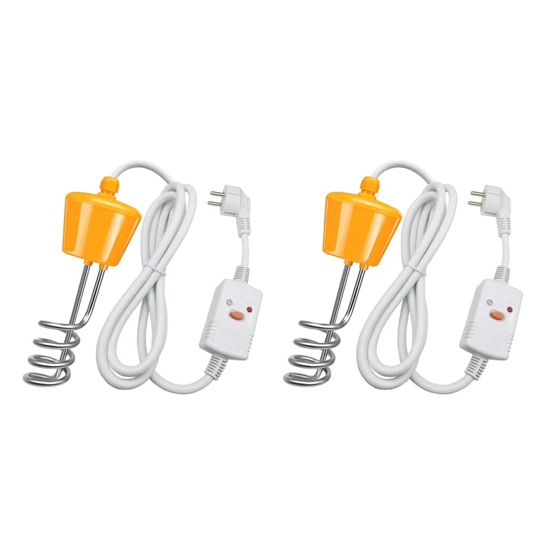 2X 3000W Suspension Immersion Water Heater Elements Boiler With Leakage Protection Switch EU Plug
2X 3000W Suspension Immersion Water Heater Elements Boiler With Leakage Protection Switch EU Plug