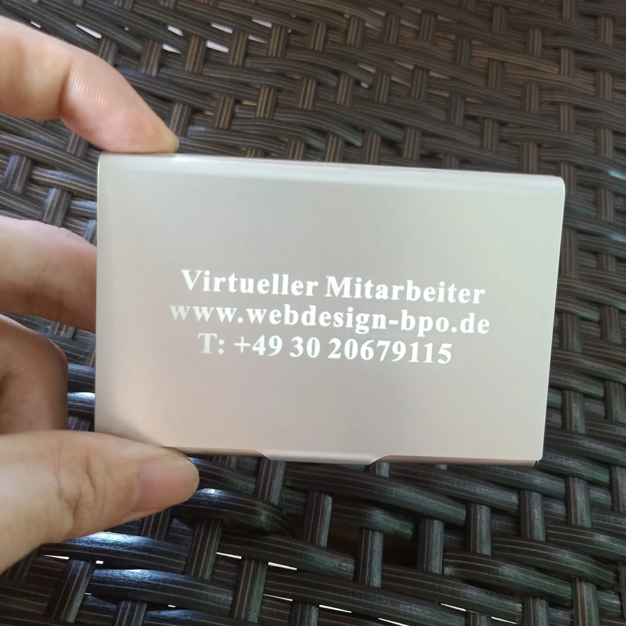 20pcs Personalized company Anniversary souvenirs free logo engraved business cards holder cutom with my logo/email | Дом и сад